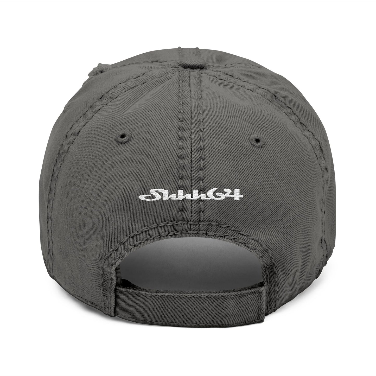 64 Stars Distressed Dad Cap