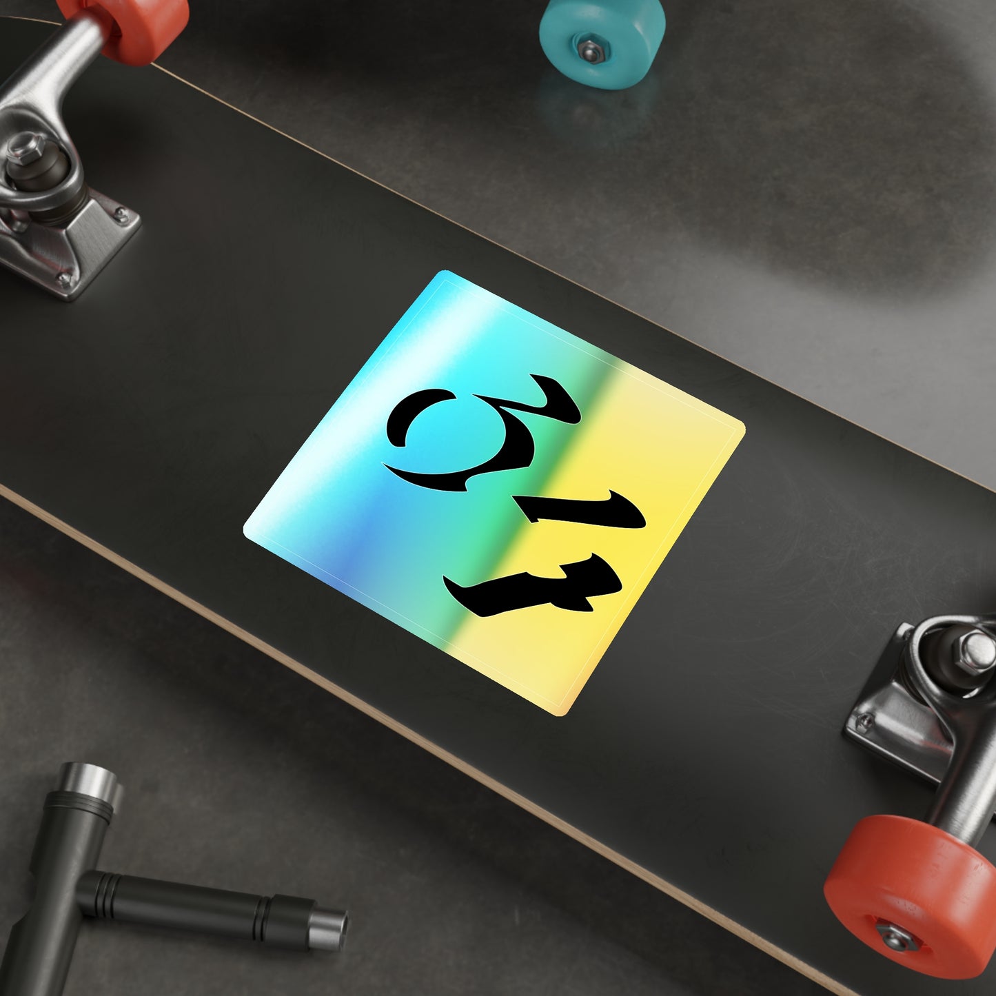 Holographic 64 Sticker