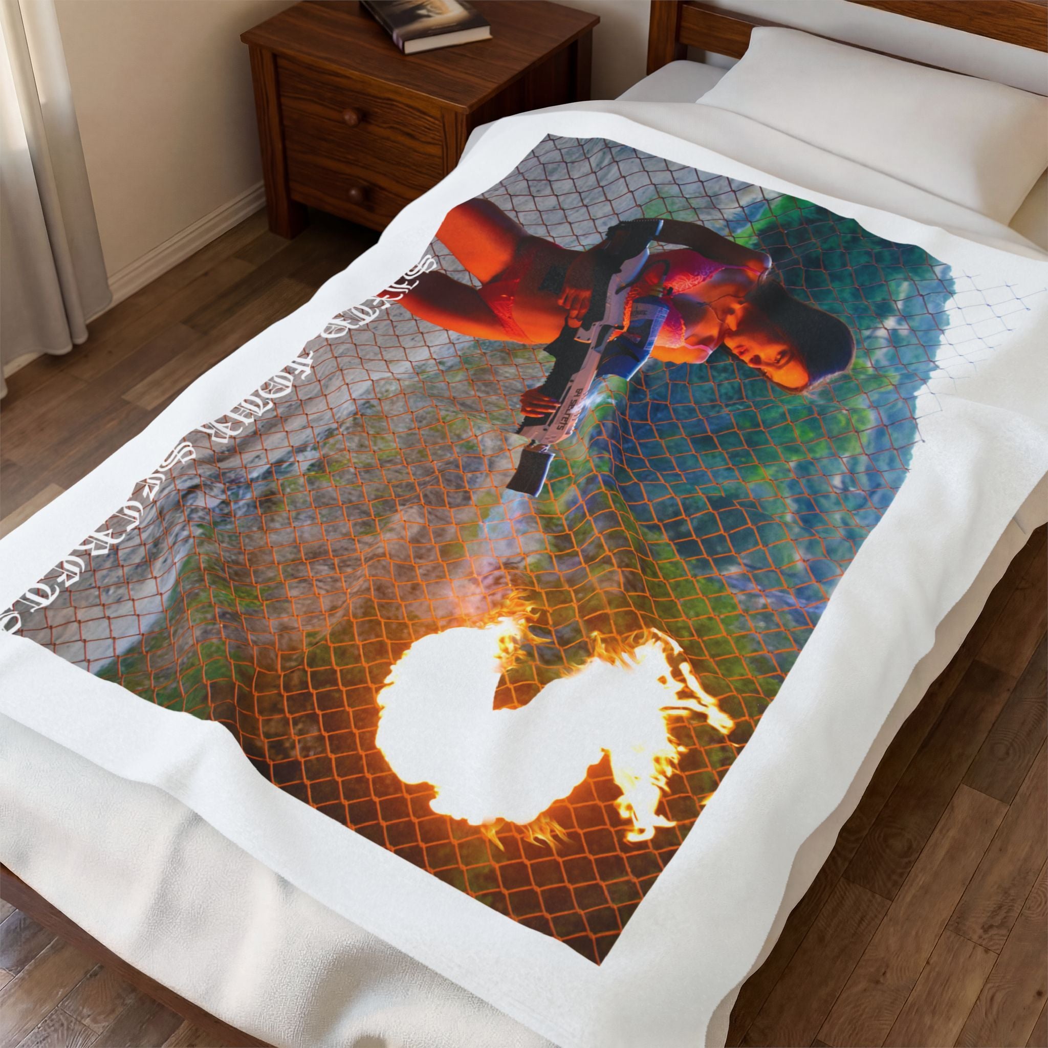 Burning Secrets Blanket