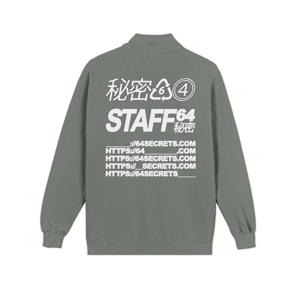 Official Staff Member Quarter Zip (QZ-01) LIMITED EDITION