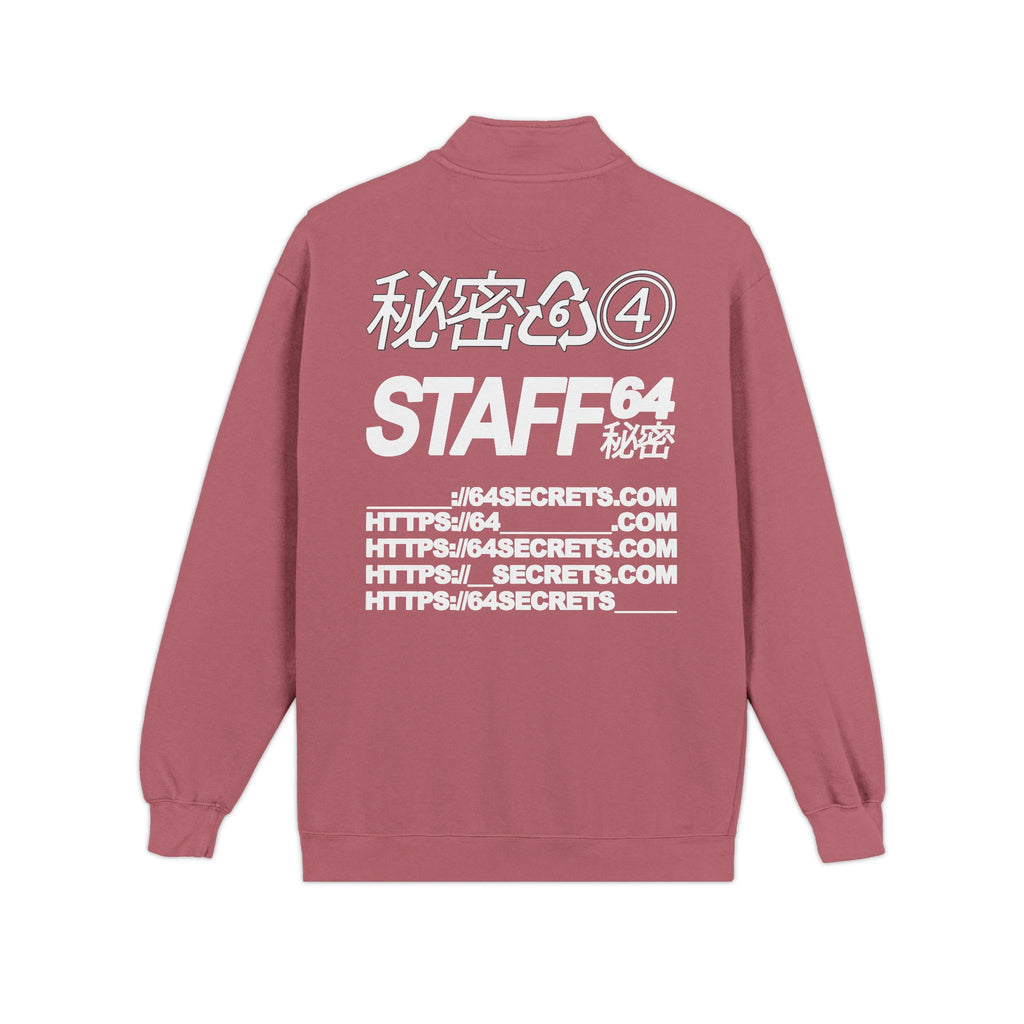 Official Staff Member Quarter Zip (QZ-01) LIMITED EDITION
