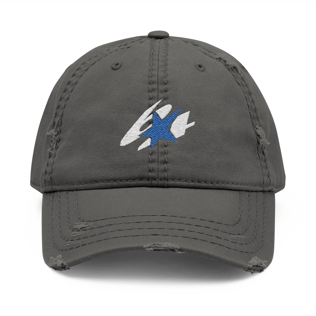 64 Stars Distressed Dad Cap