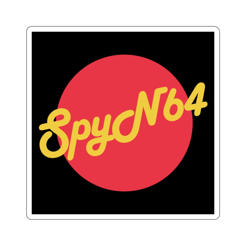 SpyN64 Red Moon Sticker