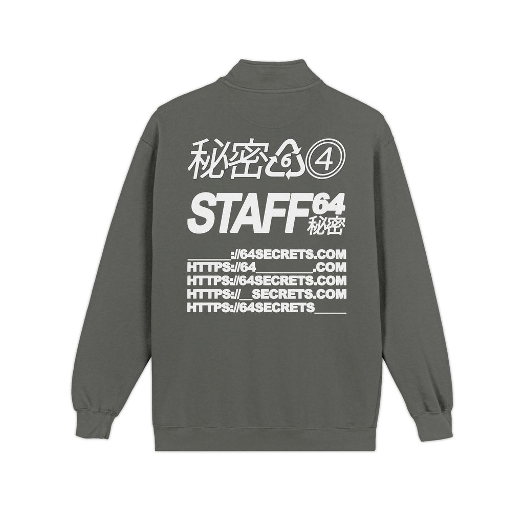 Official Staff Member Quarter Zip (QZ-01) LIMITED EDITION