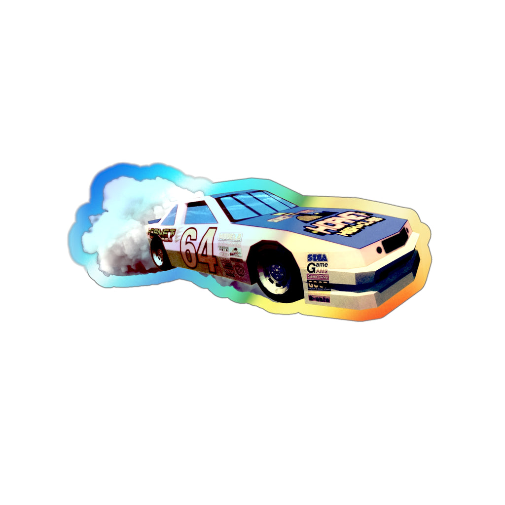 Holographic DAYTONA 640 Sticker  (D640-S64-HS)