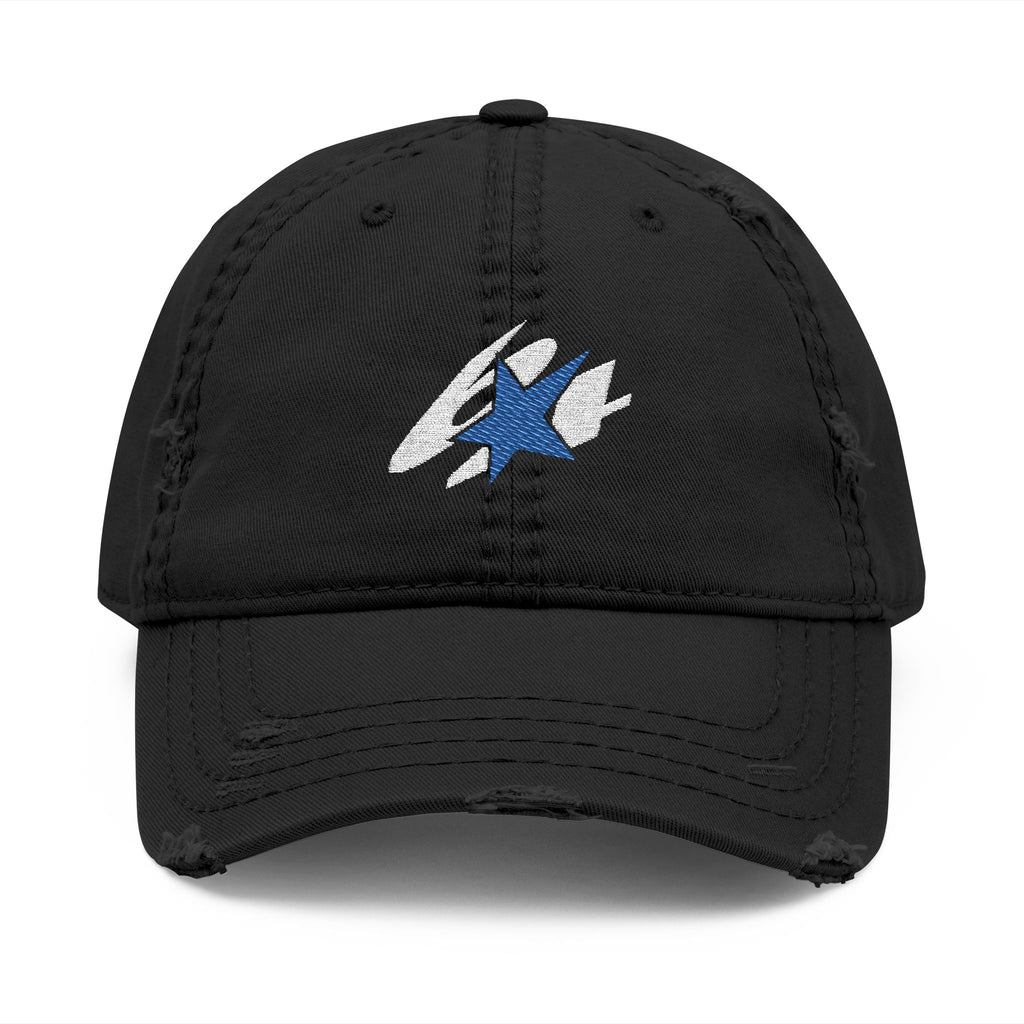 64 Stars Distressed Dad Cap