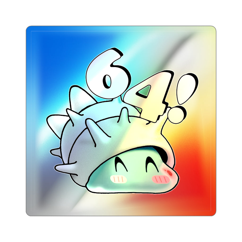LIMITED EDITION Slime64 Holographic Sticker