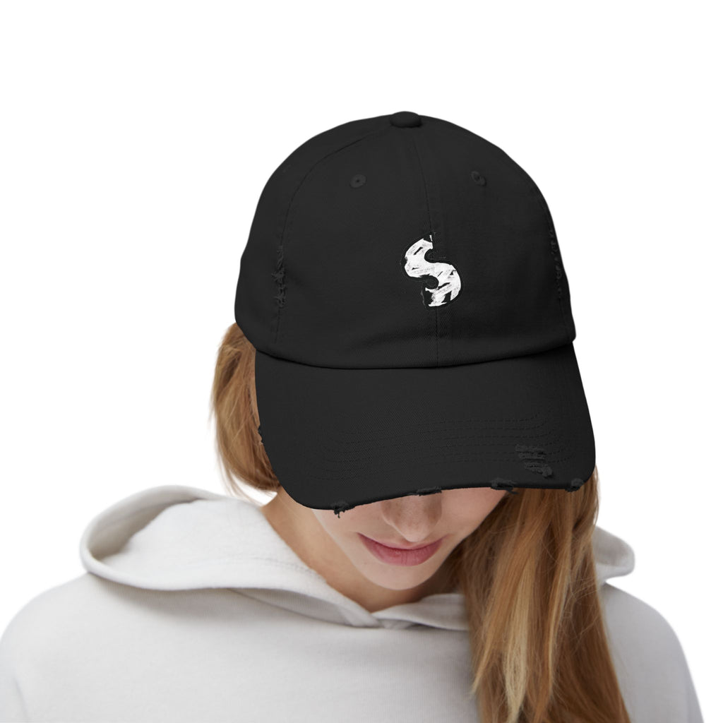 S* Distressed Dad Cap