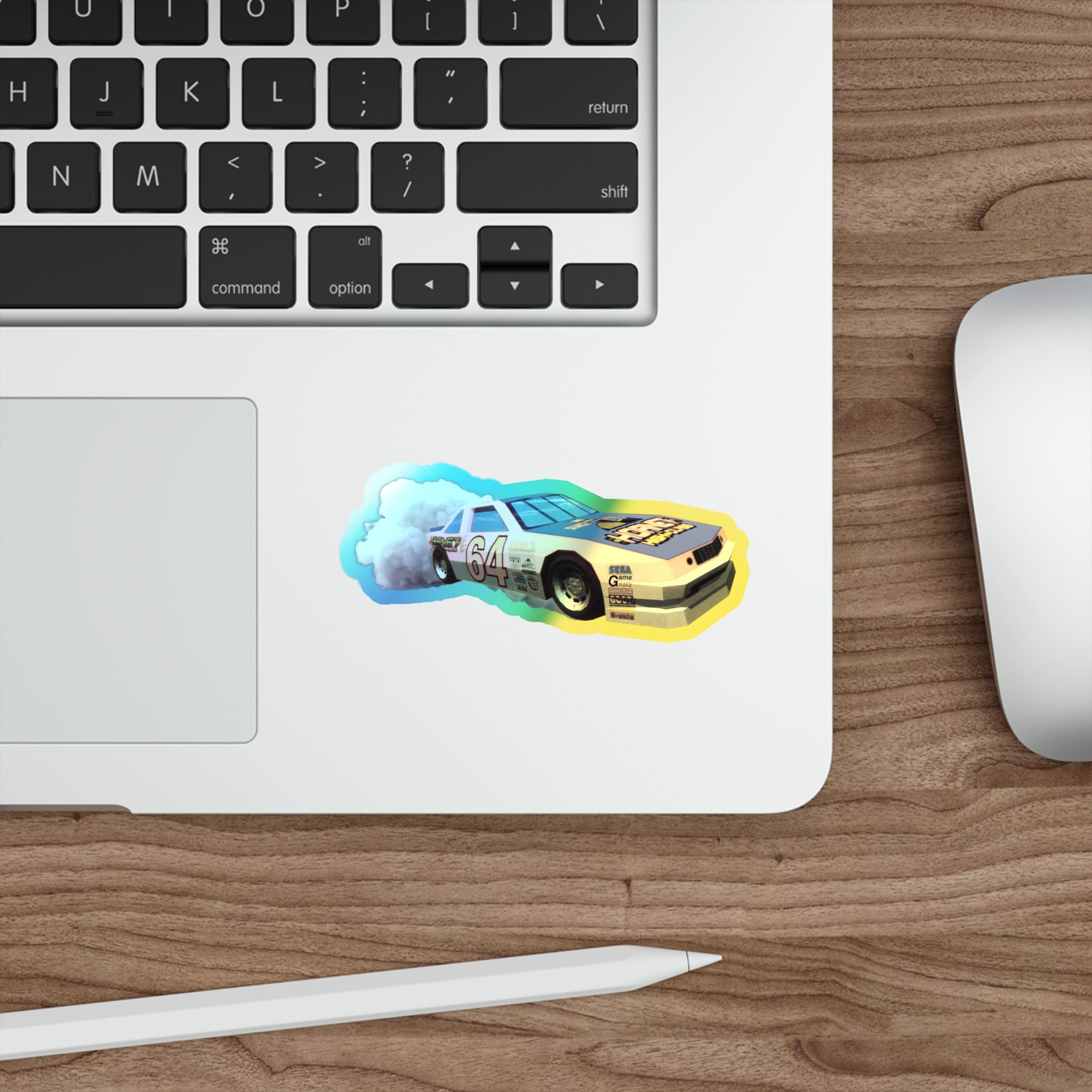 Holographic DAYTONA 640 Sticker  (D640-S64-HS)